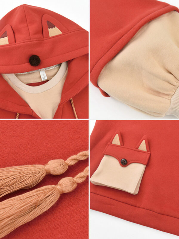 Fake two cashmere sweaters